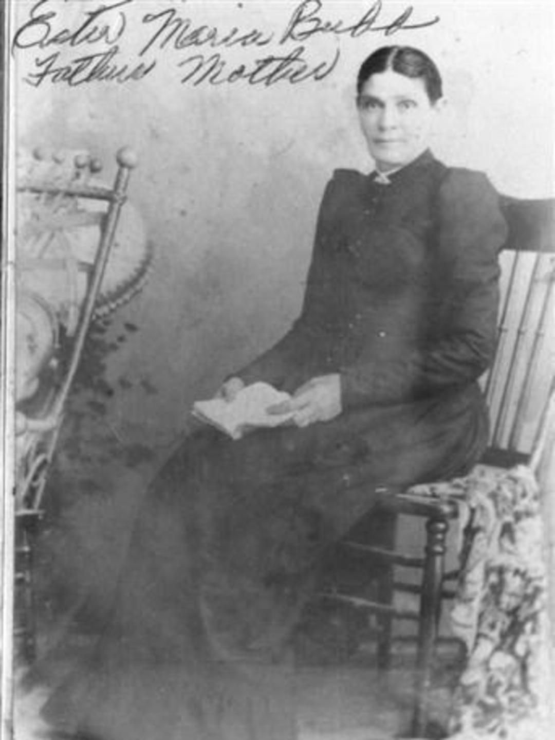 Esther Maria Bubb (1835 - 1925) Profile